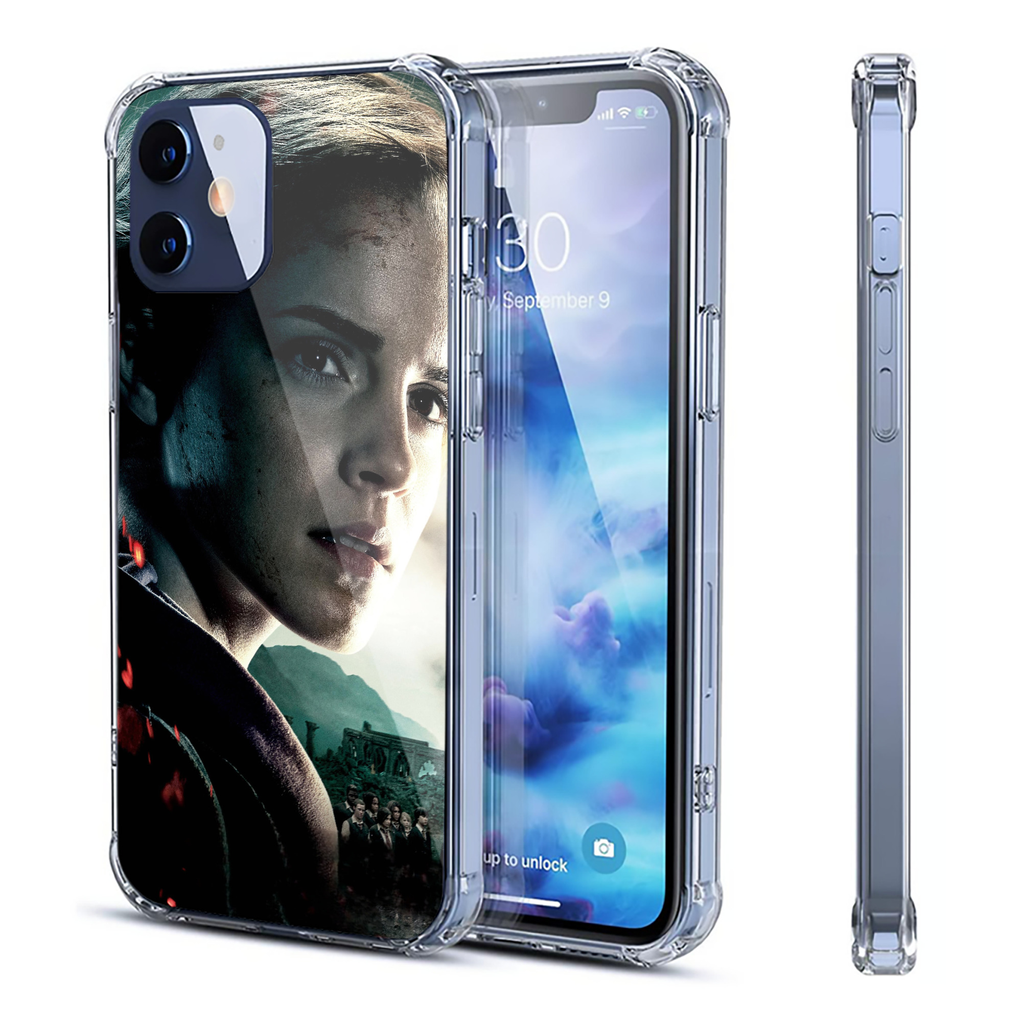 （画像用） Harry Potter ハリー・ポッターシリーズ 【iPhone 12シリーズ対応】透明スマホケース（クリアソフトケース）